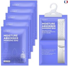 CLEVAST Déshumidificateurs d'armoire 5pack, Absorbeur d'humidité, D