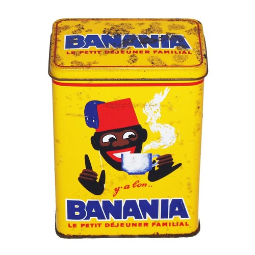 Boîte publicitaire banania - boîte,