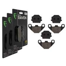 3 Kit plaquettes frein Av G, Av D et Ar Pour Tgb Blade 325  de 2006 à 2014