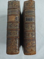 Lot de 2 livres dictionnaire des femmes celébres 1769