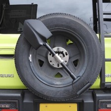 Pelle à pneu arrière en acier inoxydable avec support verrouillable pour pneu...