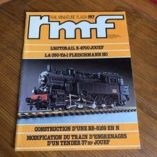 RMF N°197 AUTORAIL X-4700 JOUEF / 050-TA-1 FLEISCHMANN HO / BB-8169 / ENGRENAGES
