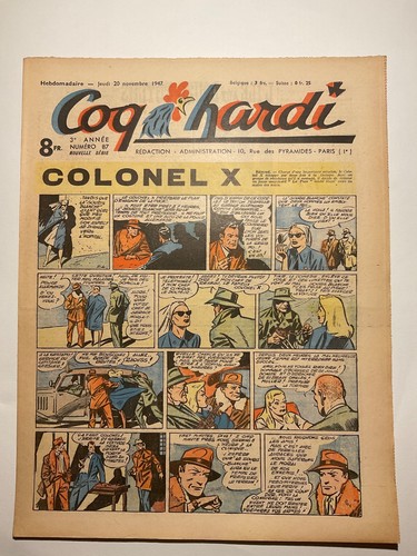 Coq hardi 3eme - hardi, n°87