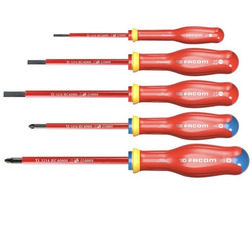 Coffret tournevis isolés - de,