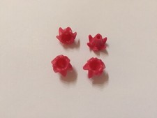 LOT X4 FLEUR DE LIS ROUGE SUPERSET FONTAINE ROYALE PLAYMOBIL 4137 REF 30220530