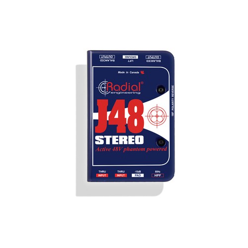Radial j48 stereo phantom - j48,