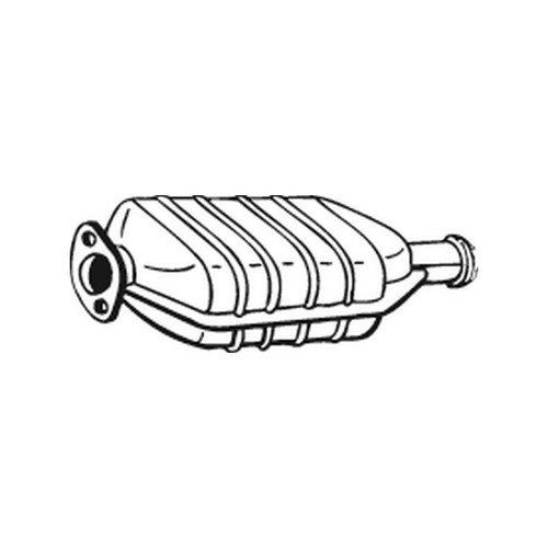 Catalyseur pour renault clio - catalyseur,