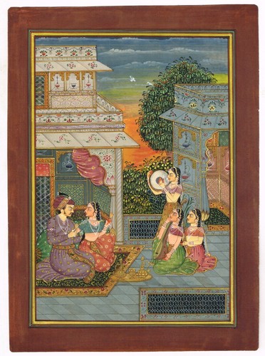 Peinture miniature moghole - peinture,