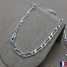 Chaîne Argent 925 Maille Cheval 4 mm – Collier Homme Femme 45 à 60 cm