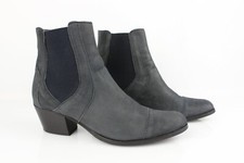REQINS Bottines Boots Cuir Bleu Foncé T 38 Très bon état
