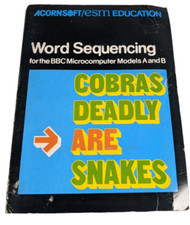 Word Sequencing 1982 Big Box | Vintage Acorn Electron | BBC Modèle B