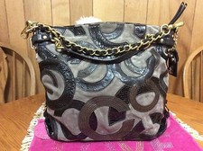 Coach Brooke Inlaid C Leather