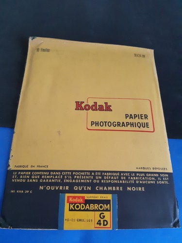 Papier photo ancien kodabrom - papier,