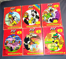 lot 6 LIVRES de POCHE BD  Pif  N° 191  193 196..... .199  rare années 1979