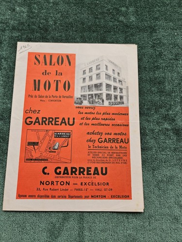 Garreau moto année - moto, 65