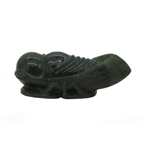 Hand crafted jade pendant dark - jade,