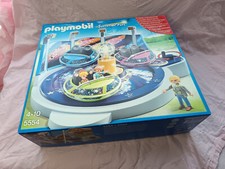 PLAYMOBIL 5554 ATTRACTION AVEC EFFETS LUMINEUX FETE FORAINE ETAT NEUF