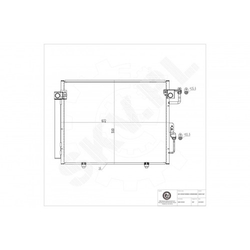 Condenseur climatisation - condenseur, de