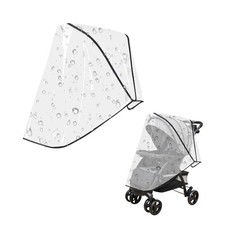Habillage Pluie Universelle pour Poussette - Protection pluie pour Poussette ...