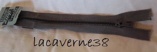 Fermeture éclair 12cm gris - 12cm,