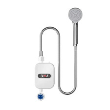 Chauffe-Eau Instantané Douche 220V Robinet De Salle De Bains Prise UE