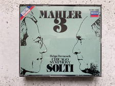 MAHLER  Symphony 3  SOLTI     COFFRET 2 CD  RARE
