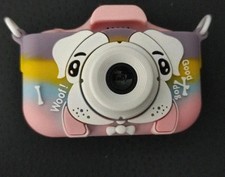 Appareil photo numérique coque chien rose - permet de faire aussi des vidéos