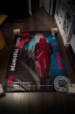EXHIBITION NEANDERTHAL MUSEUM ?️ 2018 French Shelter Vintage Original Poster