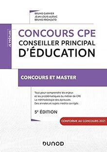Concours cpe conseiller - cpe,