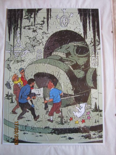 Puzzle tintin vol 714 pour - 714,