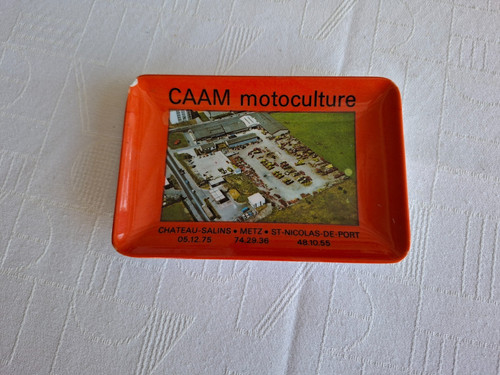 Cendrier plastique motoculture