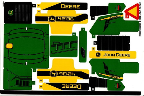 Lego 42136stk01 technic john - lego,