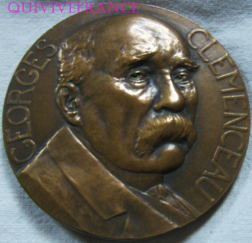 Med14390 medaille clemenceau - med14390,