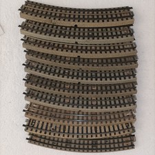 MARKLIN HO 3600A X 10 RAIL COURBE  ANCIENNE VOIE M 3 RAILS