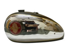 CONVIENT POUR RÉSERVOIR DE CARBURANT CHROMÉ PEINT EN NOIR BSA A7 A10