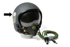 2 boutons de visière pour casques Guéneau de type 458 avec visserie