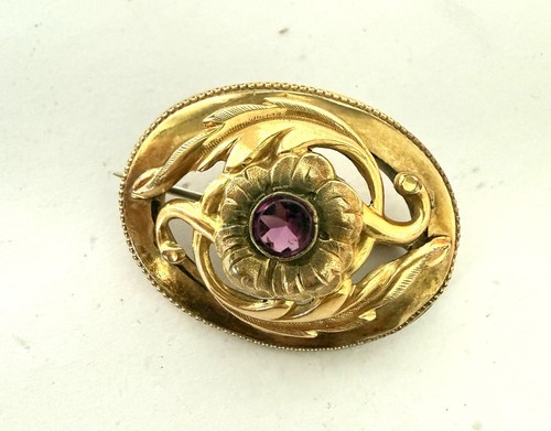 Ancienne broche art nouveau - broche,