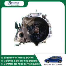 🇫🇷 BOITE DE VITESSES   NISSAN NOTE 06-09 1.4♻️ JH3103 🚗 142744km