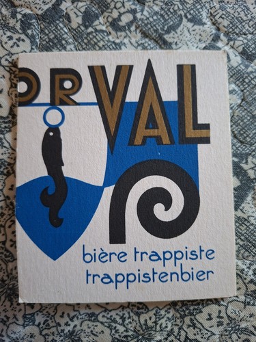 Sous bock bière orval - sous-bock,