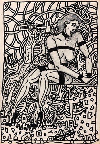 Robert combas tatouages - combas,