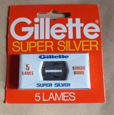 5 Lames de Rasoir Gillette