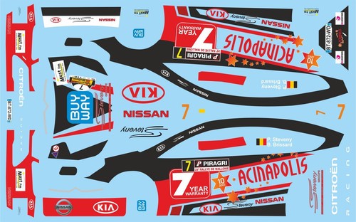 Decals citroën wrc - citroËn,