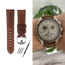 MoonSwatch strap bracelet cuir