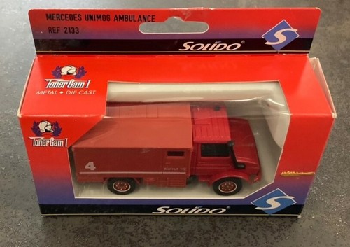 Solido pompiers mercedes - solido,