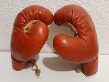 Petit Gant De Box En Cuir Vintage 80s