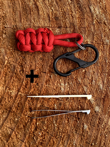 Porte clef mousqueton - porte,