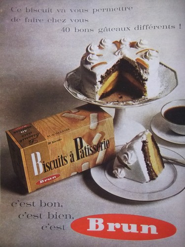 Publicité presse 1962 - 1962, brun