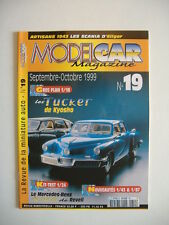 MODEL CAR MAGAZINE 19 TUCKER 1/18-CADILLAC 1949-SCANIA 