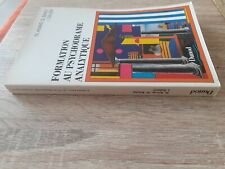Formation Au Psychodrame Analytique Amar/bayle/salem Dunod 1988