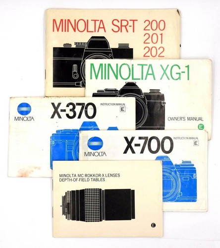 Lot minolta camera - of, &